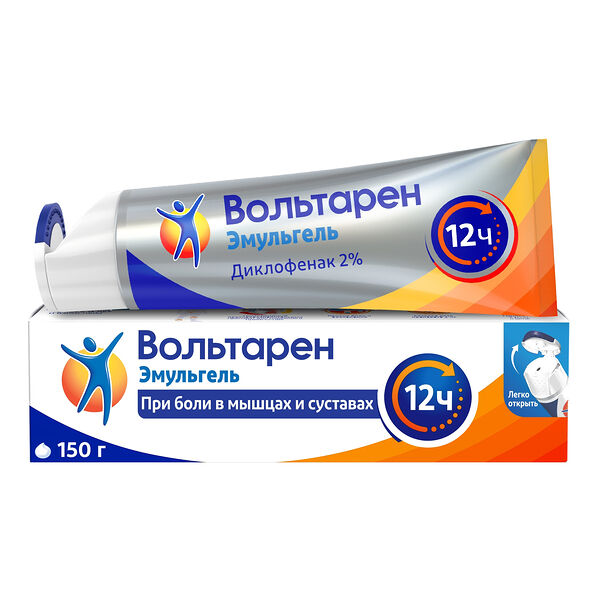Вольтарен Эмульгель гель 2% 150 г 
