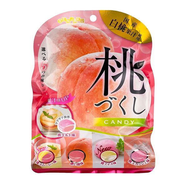 Карамель Senjaku со вкусом персика 81г, Япония
