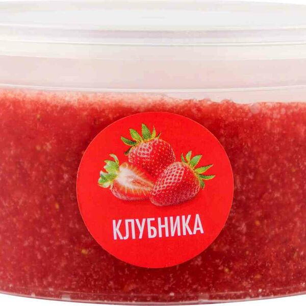 Клубника протертая с сахаром, вес