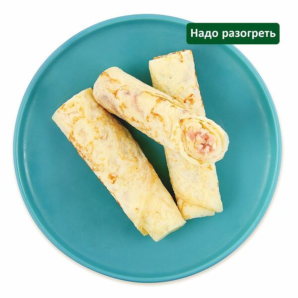 Омлет-ролл с беконом и сыром моцарелла Шеф Перекрёсток, 150г