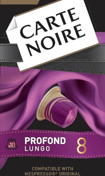 Кофе в капсулах Carte noire Lungo profond 8 10*52г
