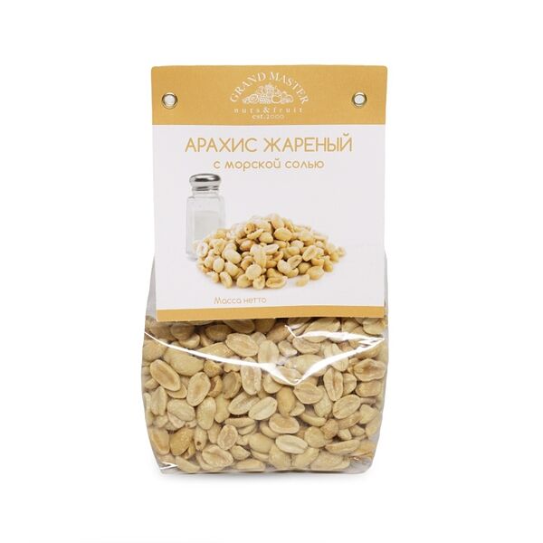 Арахис Grand Master жареный с морской солью