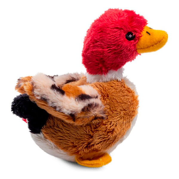 Игрушка для собак GIGWI Утка с пищалкой, 11см