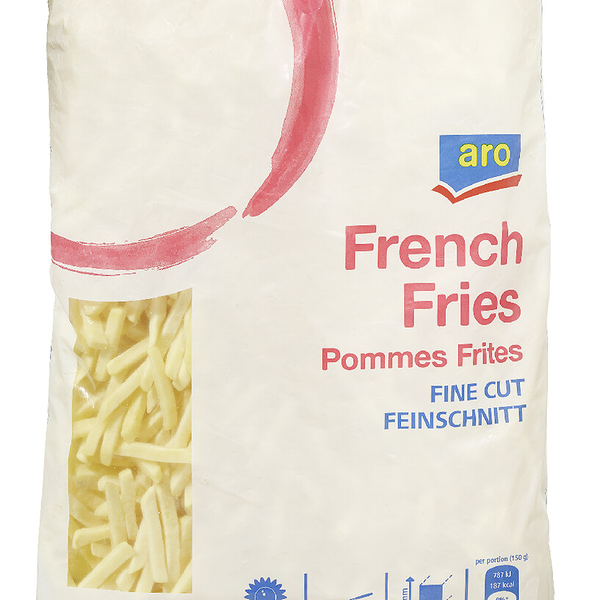 Картофель фри Aro замороженный 6 x 6