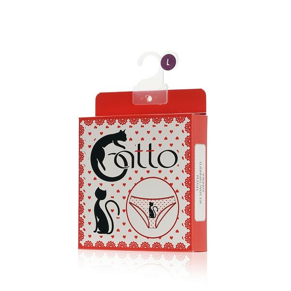 Женские трусы - слипы Atto Gatto Белый L