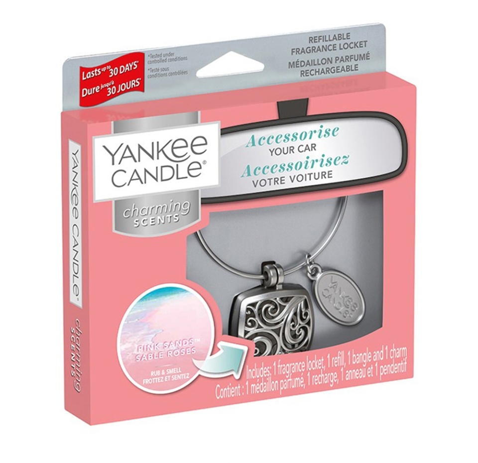 

Ароматизатор для авто квадратный «Розовые пески», Yankee Candle, 1 шт., Китай