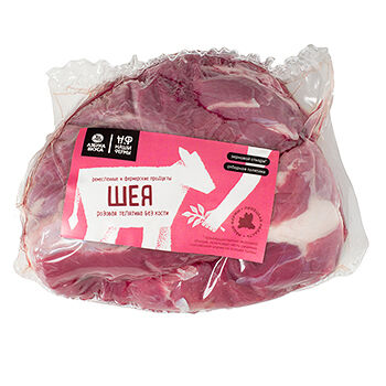 Шея телячья без кости, «Наши фермы», 0.5–1.6 кг, Россия