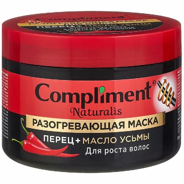 Маска для волос COMPLIMENT Naturalis Перец и масло усьмы