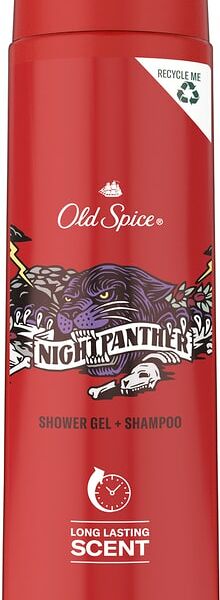 Шампунь-гель для душа Old Spice Night Panther 400мл