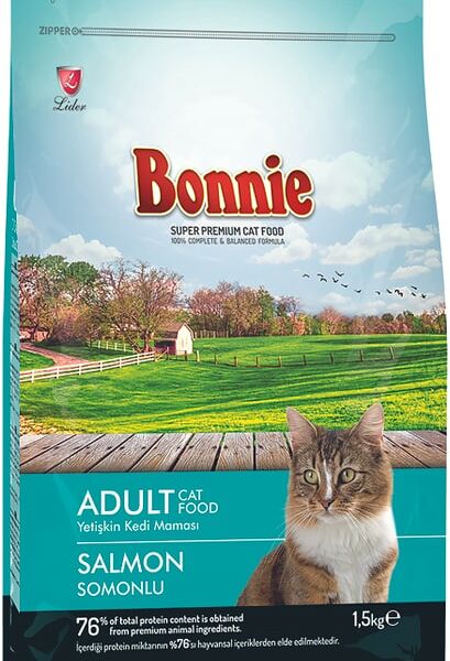 Сухой корм для кошек Bonnie Adult Лосось 1.5кг