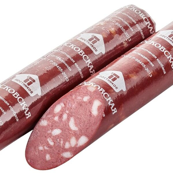 Колбаса варено-копченая Постников Московская ГОСТ