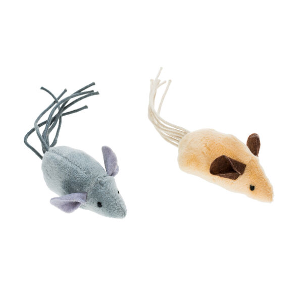 Игрушка для кошек Мышь Petmax 7,5 см, в ассортименте