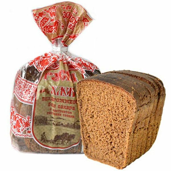 Хлеб Золотой колос Русич бездрожжевой 400 г