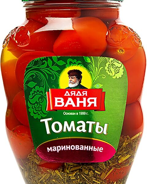 Томаты Дядя Ваня маринованные 1.8кг
