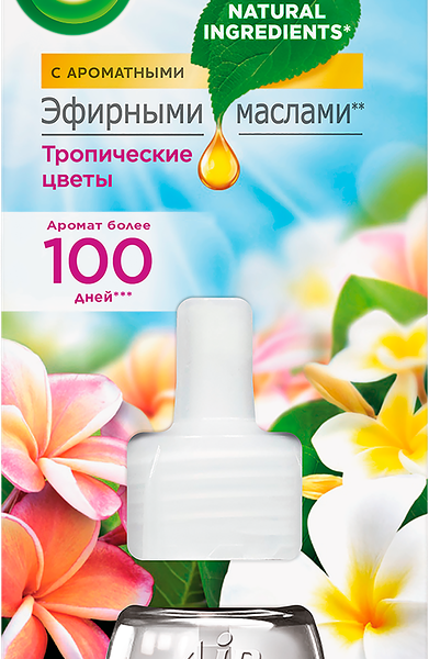 Сменный флакон для диффузора Air Wick Тропические цветы 19 мл