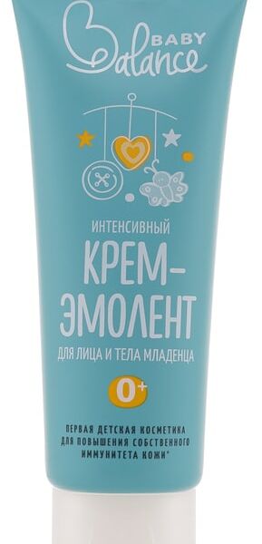 Крем-эмолент Baby Balance для лица и тела младенца 75мл
