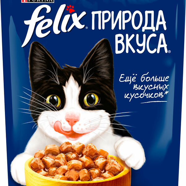Влажный корм для кошек Felix Природа вкуса Курица