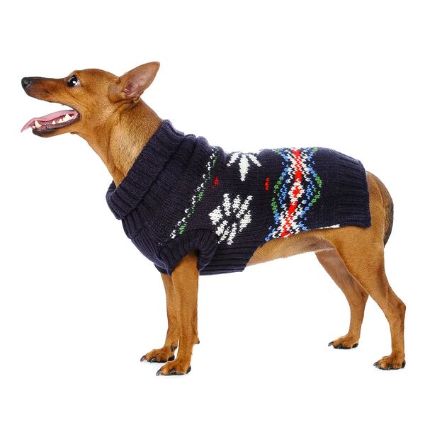 Свитер для собак 4XL черный (унисекс)