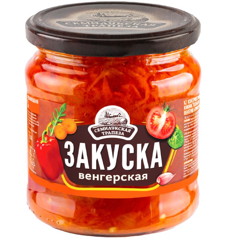 

Закуска Венгерская Семилукская трапеза 460 г