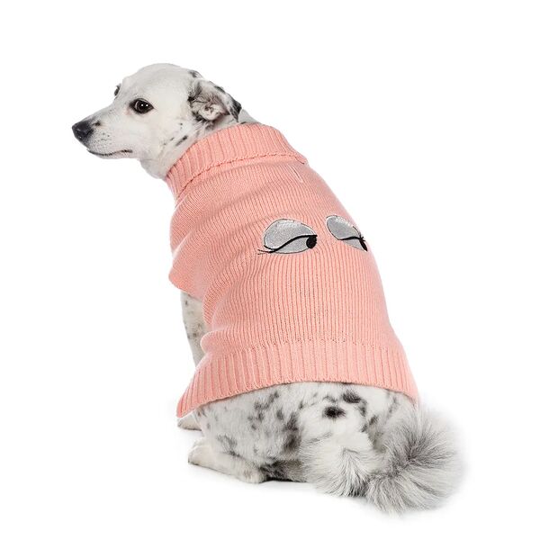 Свитер для собак 50см 2XL розовый (унисекс)