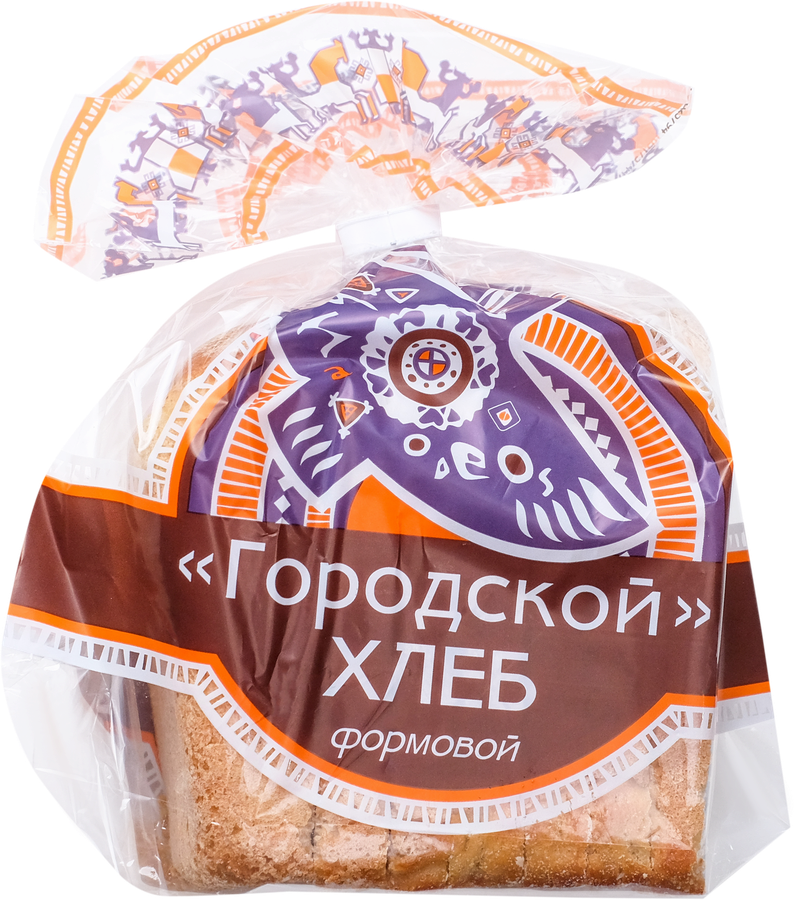 

Хлеб формовой СЫКТЫВКАРХЛЕБ Городской в нарезке половинка