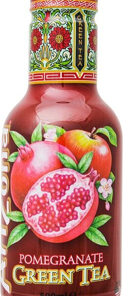 Чай зеленый AriZona с гранатом 500мл