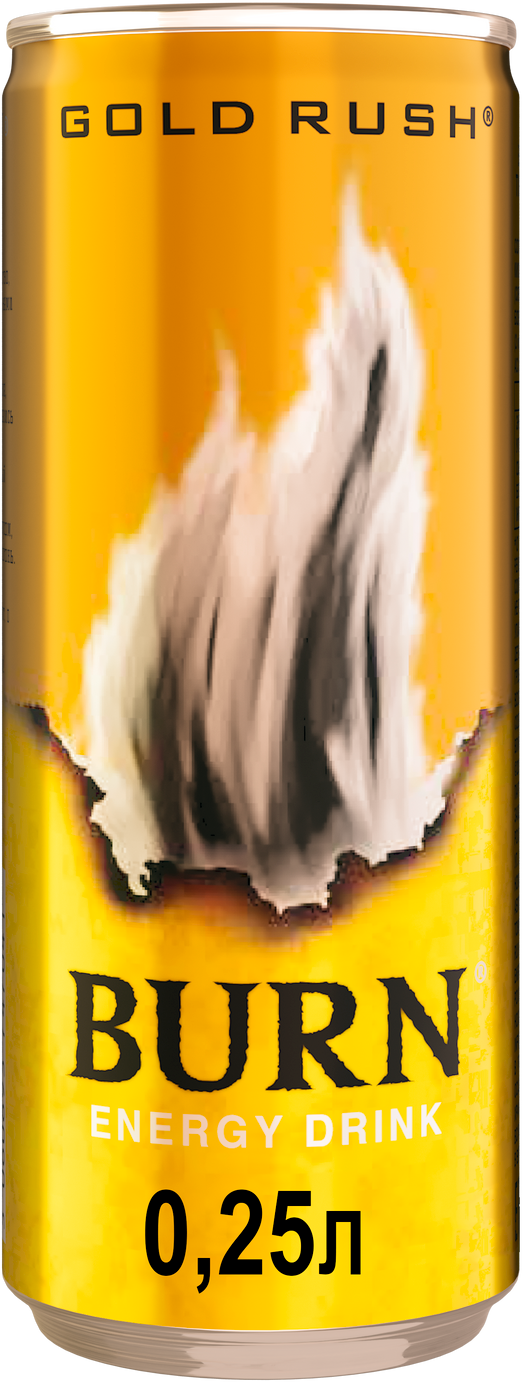 

Напиток Burn Gold Rush энергетический
