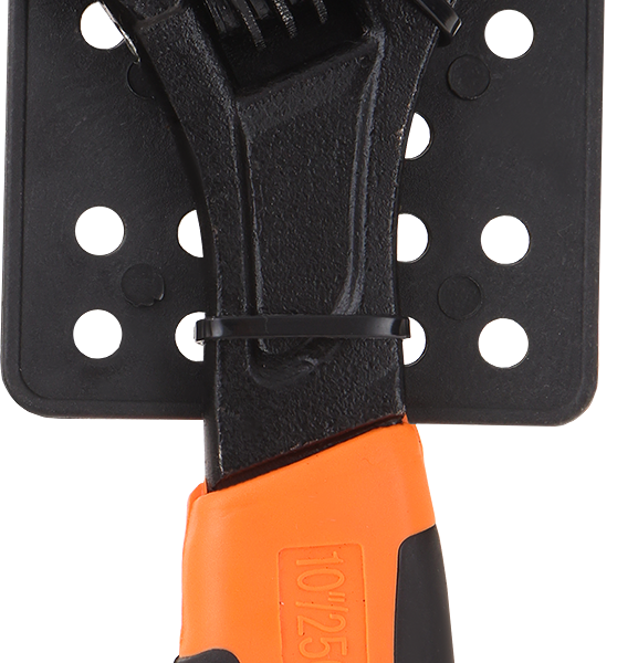 Ключ разводной SPARTA 250мм с двухкомпонентной рукояткой