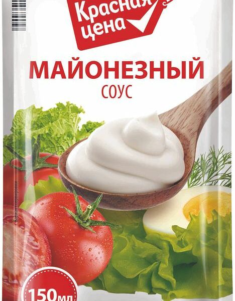 Соус Красная Цена майонезный 25%