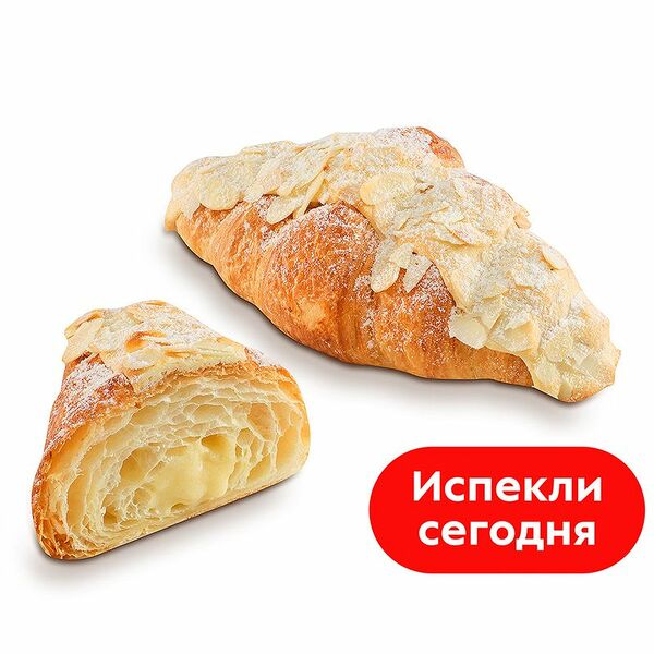 Круассан с миндалем 68г