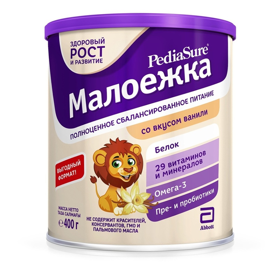 

Смесь сухая PediaSure Малоежка со вкусом ванили 400 г
