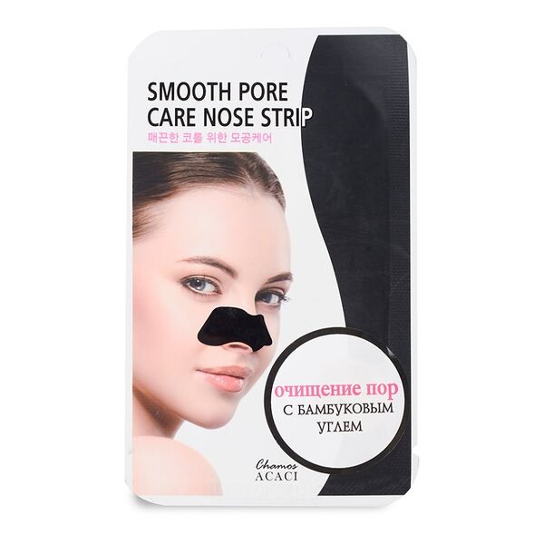 Полоска для носа Chamos Acaci очищающая от черных точек 1 шт