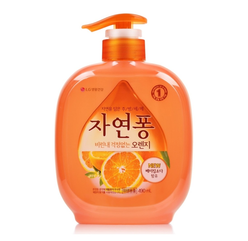 

Средство для посуды Natural Pong Orange