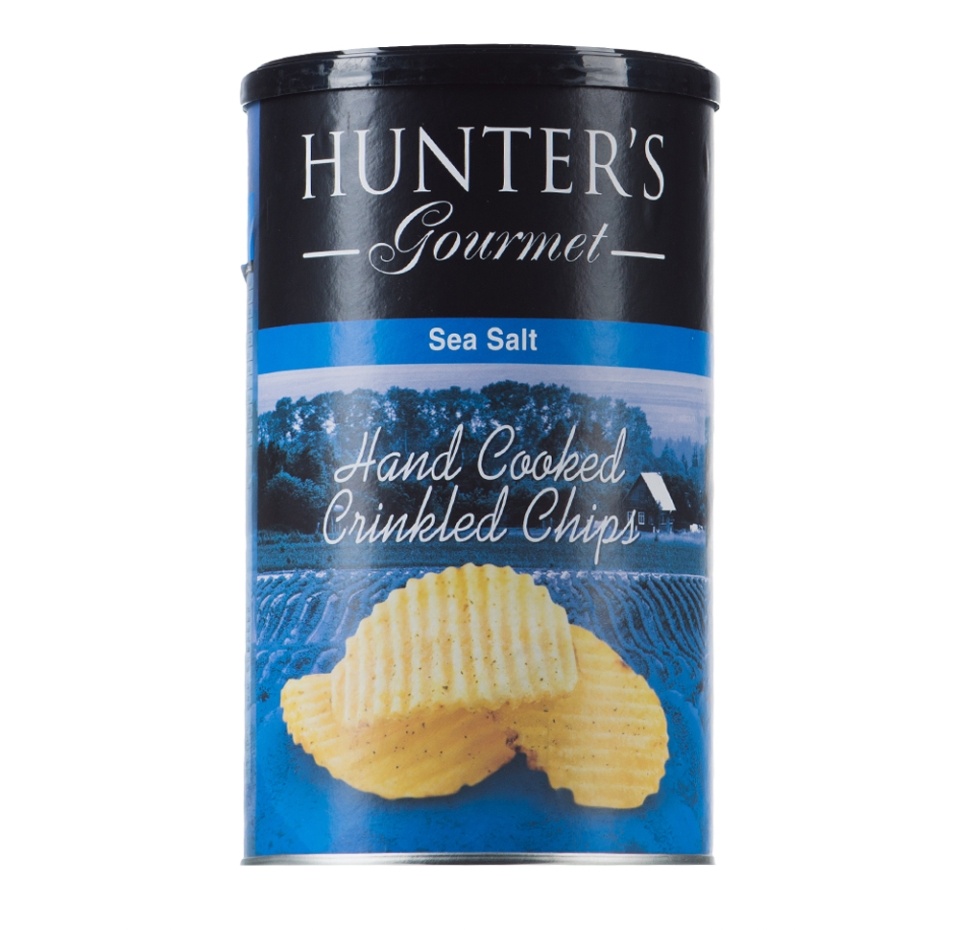 

Чипсы картофельные Hunter's Gourmet с морской солью 140 г