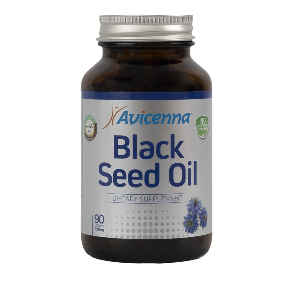 

Бад Avicenna Black seed oil Масло чёрного тмина капсулы 90 шт