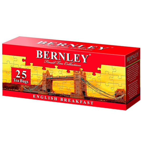 Чай Bernley English Breakfast 25пак*2г черный