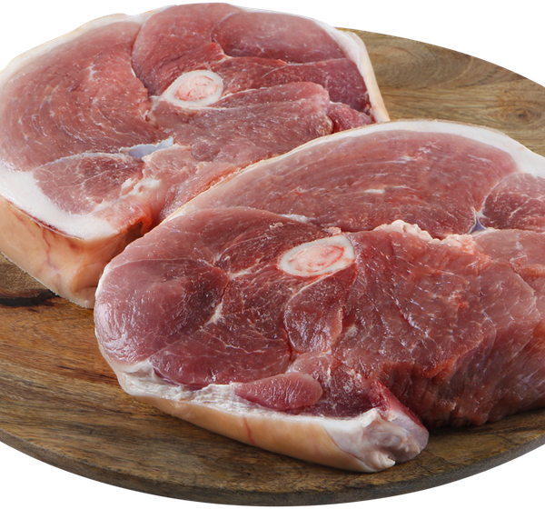 Свинина окорок на кости полуфабрикат охлажденный до 2.3 кг