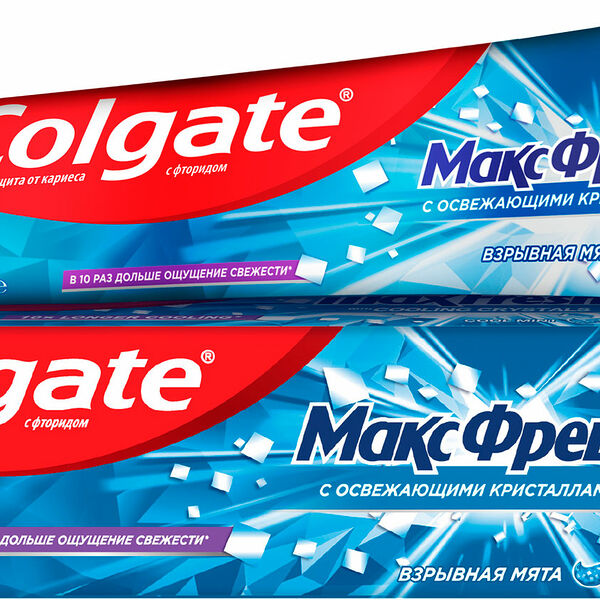 Зубная паста Colgate МаксФреш Взрывная мята