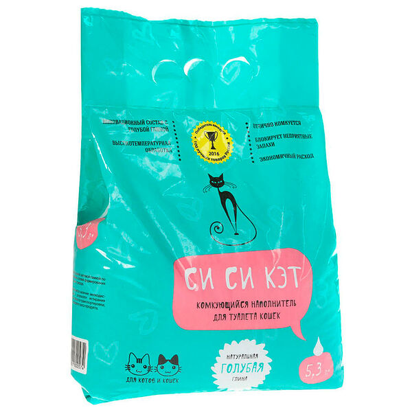 Наполнитель комкующийся 5,3л Си Си Кэт
