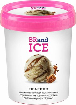 Мороженое BRandICe Пралине 8.5% 300г