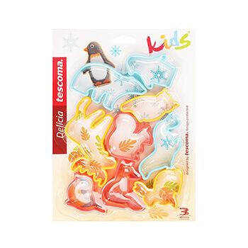 Формочки Tescoma в виде животных Delicia kids 9 шт Китай