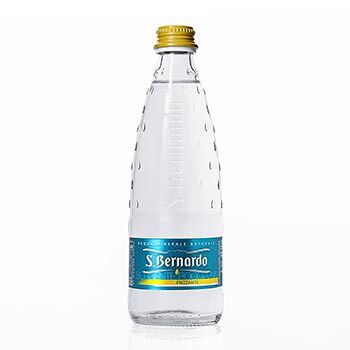 Вода минеральная San Bernardo Frizzante газированная 0.33л стеклянная бутылка Италия