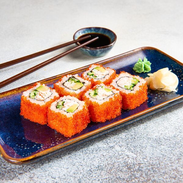 Ролл «Калифорния» с крабом TASTE OF, Уже Готово 6 шт