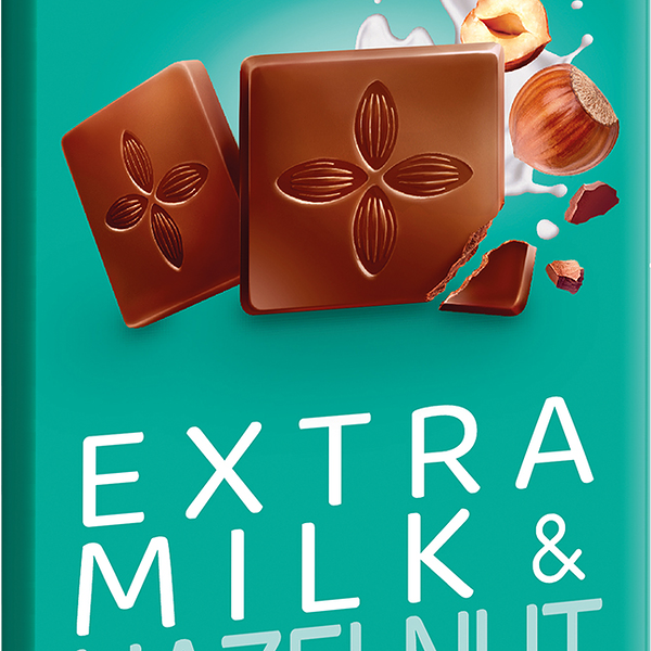 Шоколад O'Zera молочный с фундуком 90 г