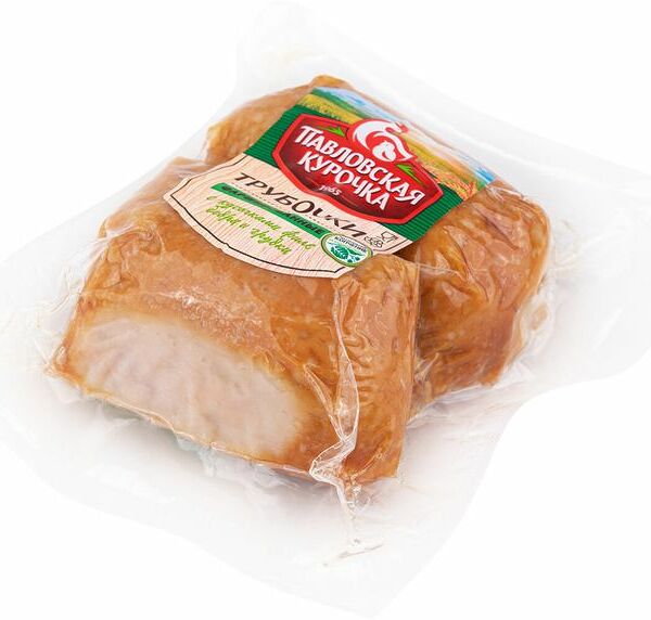 Трубочки ПАВЛОВСКАЯ КУРОЧКА фаршированные из мяса ц/б к/в в/у вес 