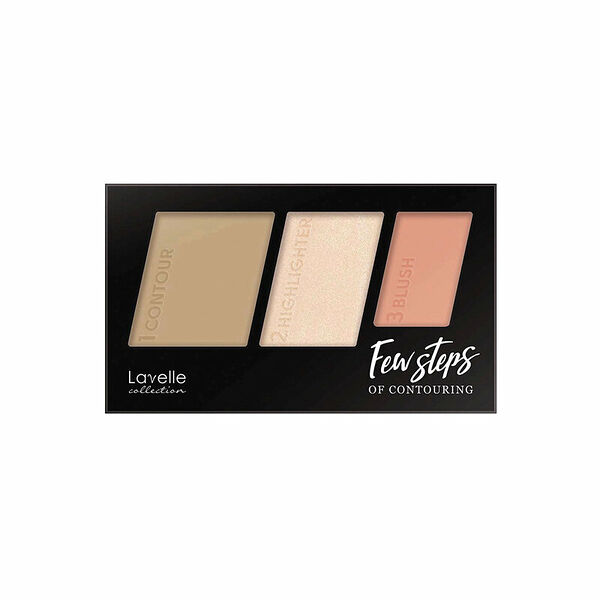 Палетка для контуринга Lavelle collection Few Steps т.03 Rose beige 12 г