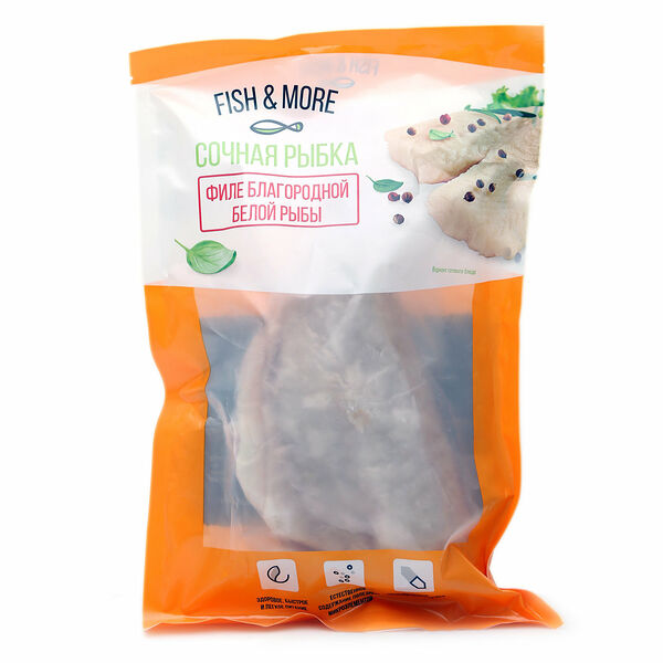 Окунь мороженый Fish & More Сочная рыбка с кожей