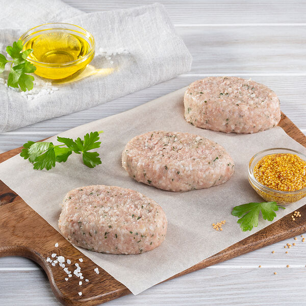 МясновЪ Котлетки из свинины с филе куриной грудки