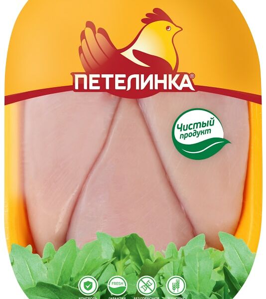 Филе цыпленка-бройлера Петелинка вес до 1100г