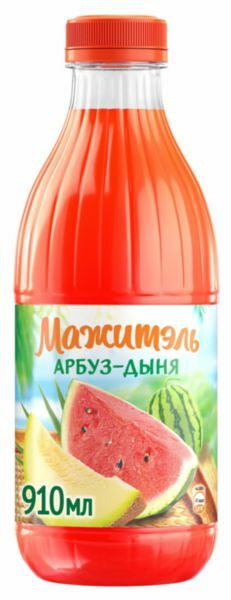 Сывороточный напиток Мажитэль J7 с соком арбуза и дыни 0.04%